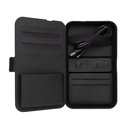 Swiss Peak RCS recycled travel case with 3 in 1 charger
