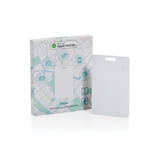 Findit RCS rplastic ultra-thin finder card rechargeable