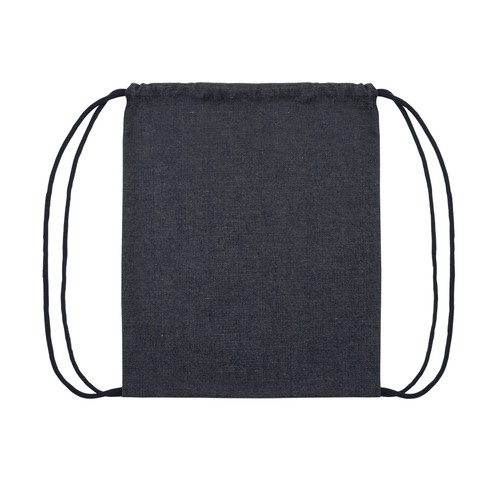 Impact AWARE™ recycled denim drawstring backpack