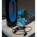 Light up logo wireless earbuds