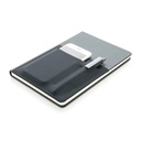 A5 Deluxe notebook with smart pockets