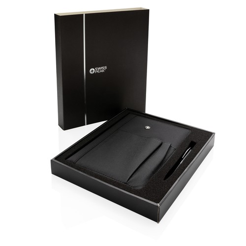 Refillable notebook and pen set