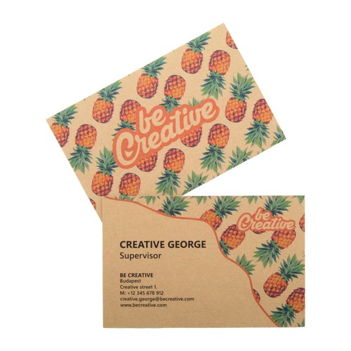 Custom business cards Visicard Eco