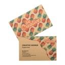 Custom business cards Visicard Eco