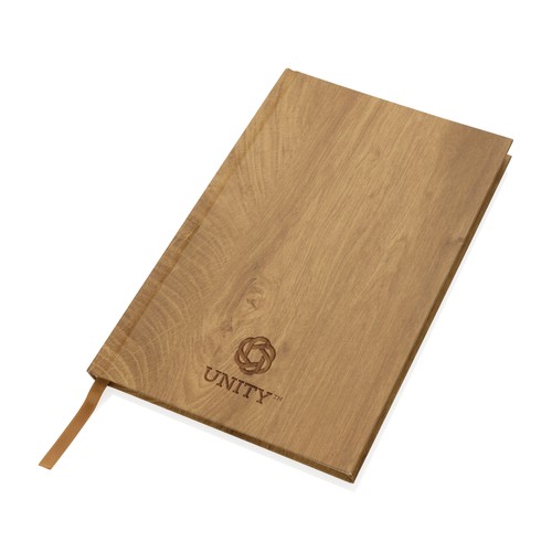 Kavana wood print A5 notebook