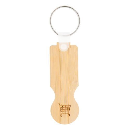 Trolley Coin Keyring BooCart