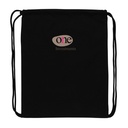 Impact AWARE™ recycled cotton drawstring backpack 145g