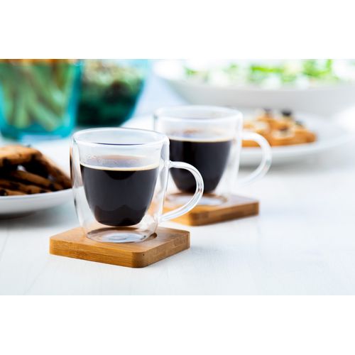 Glass Espresso Cup Set Mocaboo