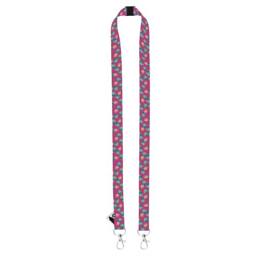 Custom Sublimation Lanyard Subyard Double Safe RPET
