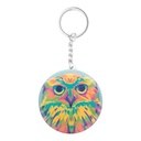 Pin Button Keyring KeyBadge Mini