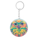 Pin Button Keyring KeyBadge Mini
