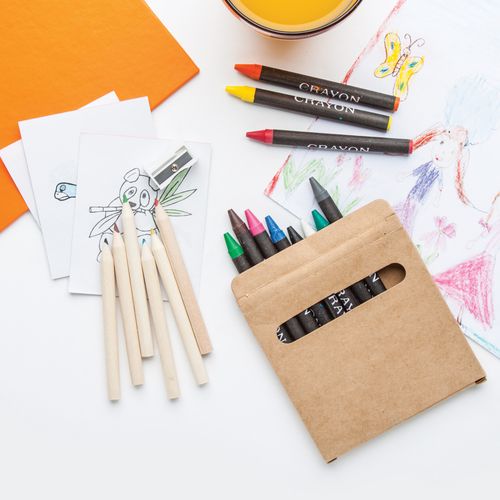 Set Of 12 Crayons Lola