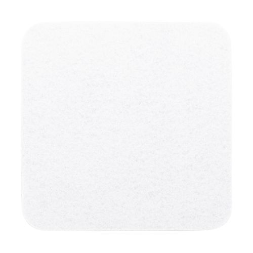 Rpet Felt Coaster, Square CreaFelt Drink Plus