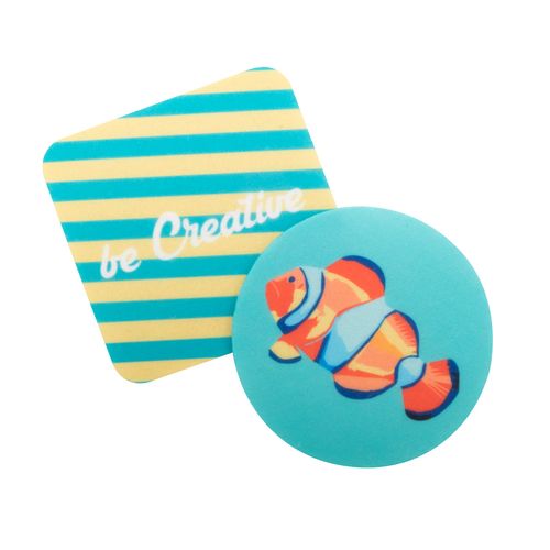Rpet Felt Coaster, Circle CreaFelt Drink