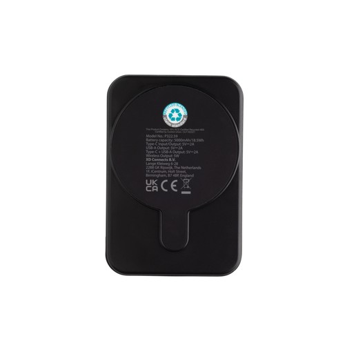 Stellar RCS recycled plastic 5000 mah 5W magnetic powerbank