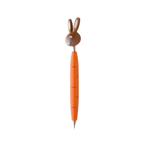 Wooden Ballpoint Pen, Rabbit Zoom
