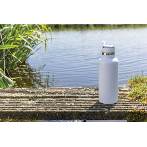 Hydro RCS recycled stainless steel vacuum bottle with spout