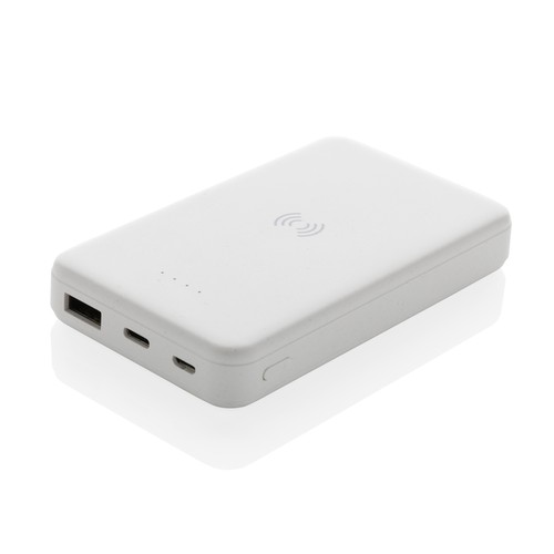 RCS recycled plastic 5.000 mAh 5W wireless powerbank