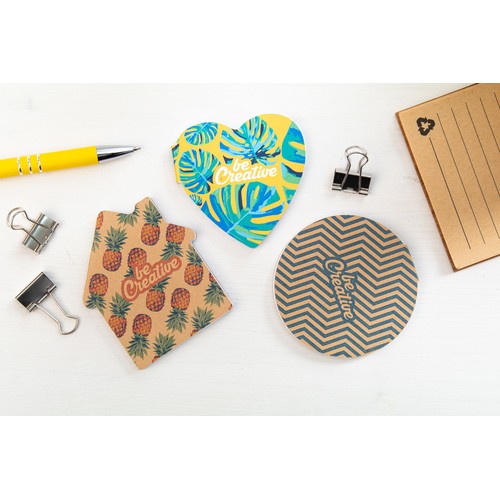 Custom sticky notepad CreaStick House Eco