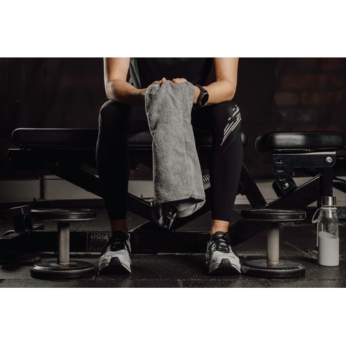 VINGA GRS RPET active dry towel 40 x 80cm