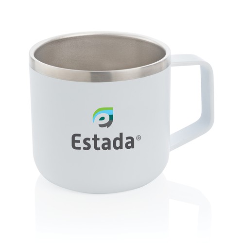 Stainless steel camp mug