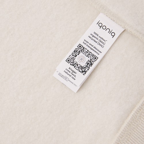 Iqoniq Kruger relaxed recycled cotton crew neck