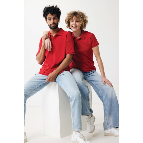 Iqoniq Yosemite recycled cotton pique polo
