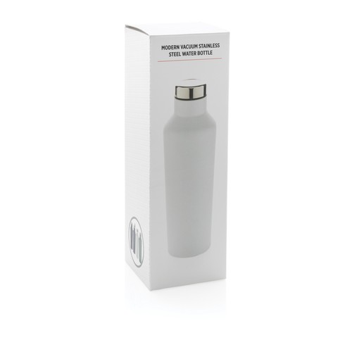 Modern vacuum stainless steel water bottle