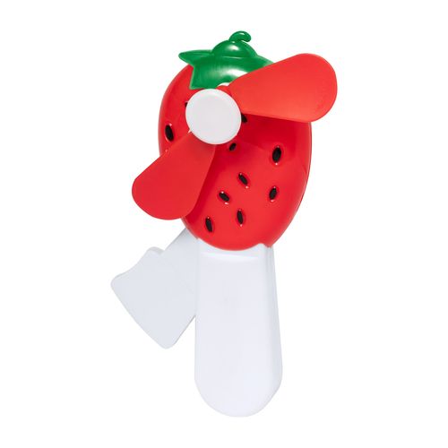 Hand Fan, Strawberry Amalfi