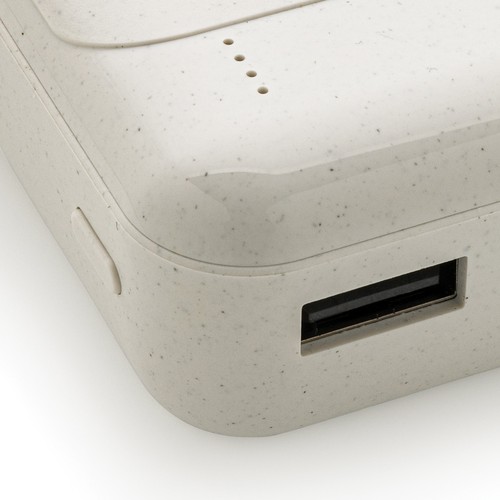 RCS standard recycled plastic 10.000 mAh powerbank