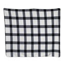 Soft plaid fleece blanket