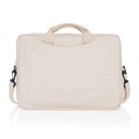 Laluka AWARE™ recycled cotton 15.4 inch laptop bag
