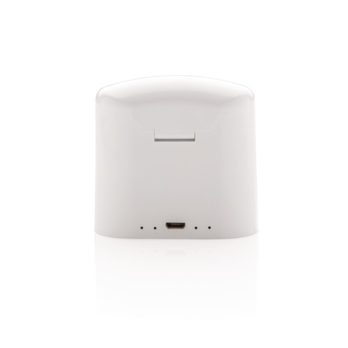 Liberty wireless earbuds in charging case