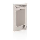 5.000 mAh Pocket Powerbank with integrated cables
