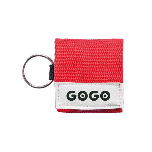 Keychain CPR mask