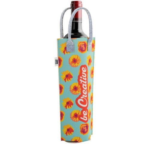 Custom rpet wine bag CreaFelt Vino