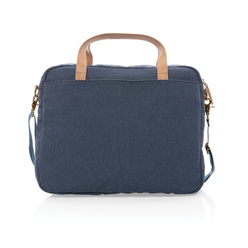Impact AWARE™ 16 oz. recycled canvas laptop bag