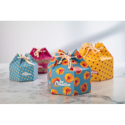 Hexagonal Gift Box CreaBox HexaCord S