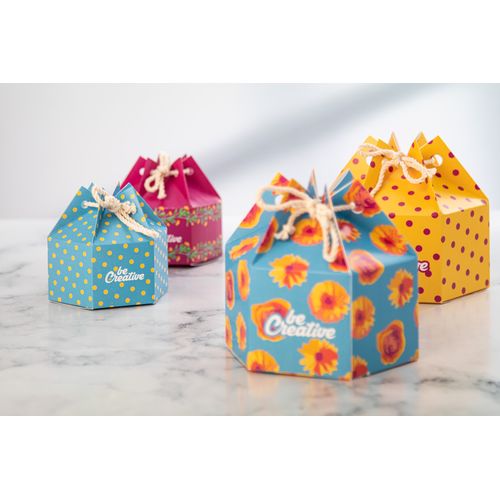 Hexagonal Gift Box CreaBox HexaCord S