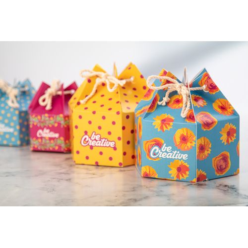 Hexagonal Gift Box CreaBox HexaCord S