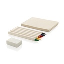 Micki GRS infinity 6pc colouring pencil set with notepad