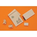 Micki GRS infinity 6pc colouring pencil set with notepad