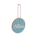 Custom keyring CreaFob Wood