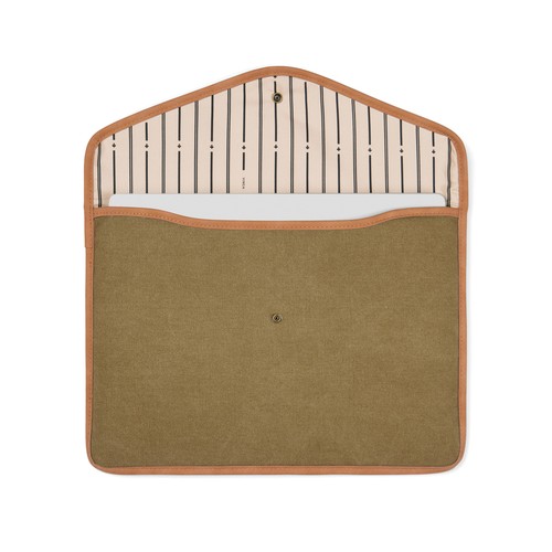 VINGA Bosler GRS recycled canvas 16" laptop sleeve
