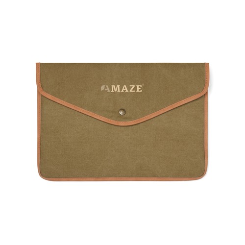 VINGA Bosler GRS recycled canvas 16" laptop sleeve