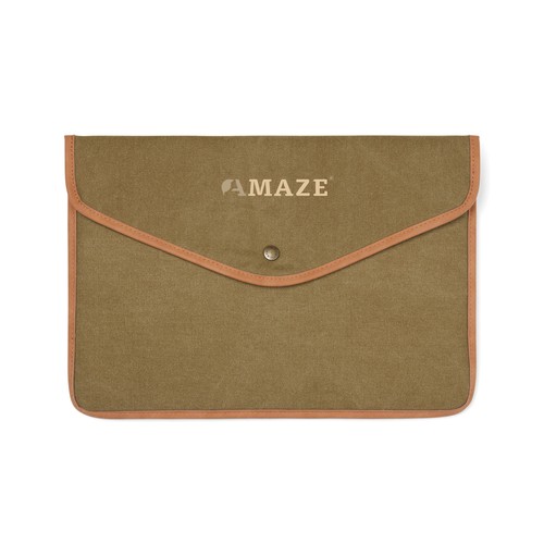 VINGA Bosler GRS recycled canvas 14" laptop sleeve