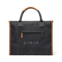 VINGA Bosler RCS recycled canvas office tote