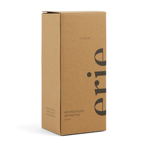 VINGA Erie RCS recycled pet bottle 575 ML