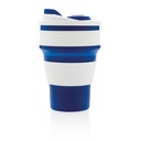 Foldable silicone cup