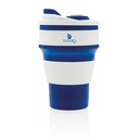 Foldable silicone cup